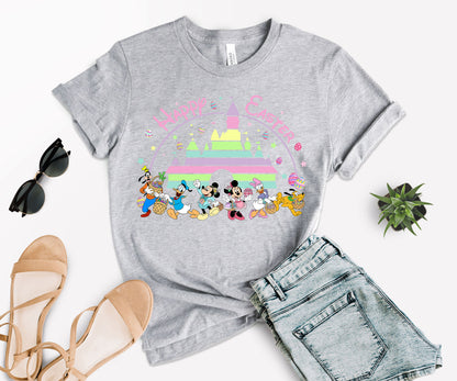 Easter Disney Shirts, Mickey Mouse Easter Shirt, Disney Easter Characters-newamarketing