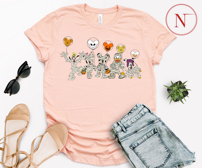 Mickey and Friends Halloween Shirt, Disney Family Matching T-Shirts