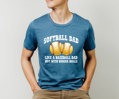 Softball Dad Shirt, Baseball Dad T-Shirt, Dad T-Shirts Funny-newamarketing