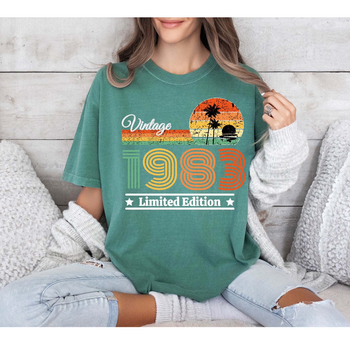 Comfort Color T-Shirts, Vintage 1983 Shirt, 1983 Birthday Shirt-newamarketing