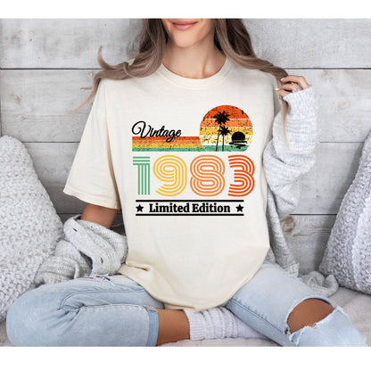 Comfort Color T-Shirts, Vintage 1983 Shirt, 1983 Birthday Shirt-newamarketing