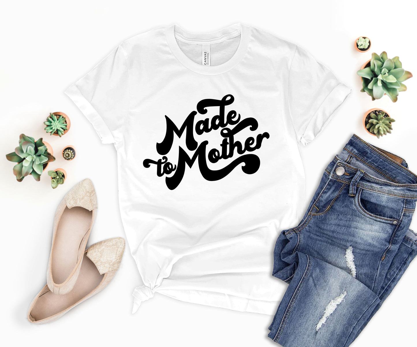 Made to Mother Shirt, T-shirts for Mom, Mom Life T-shirts-newamarketing