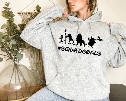 Squad Goals Sweatshirt, Squad Hoodie, Disney Squad Family Shirts-newamarketing