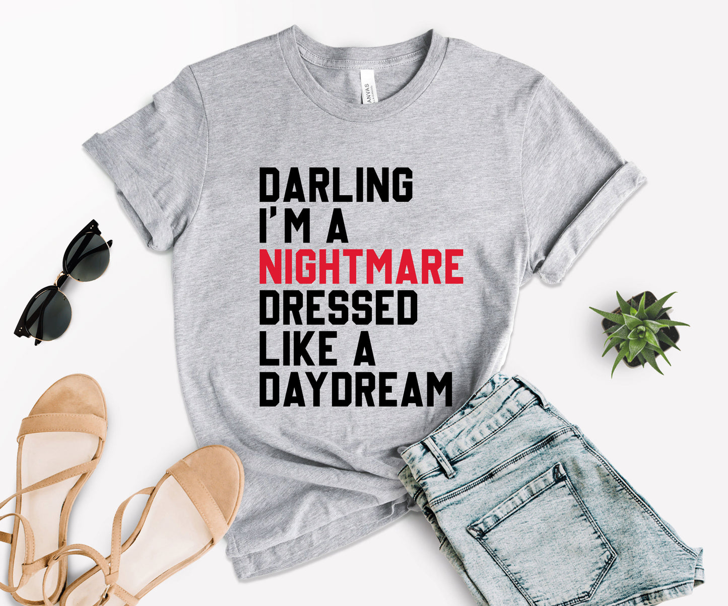 Darling I’m a Nightmare Dressed Like a Daydream Shirt, Taylor Swift Shirt-newamarketing