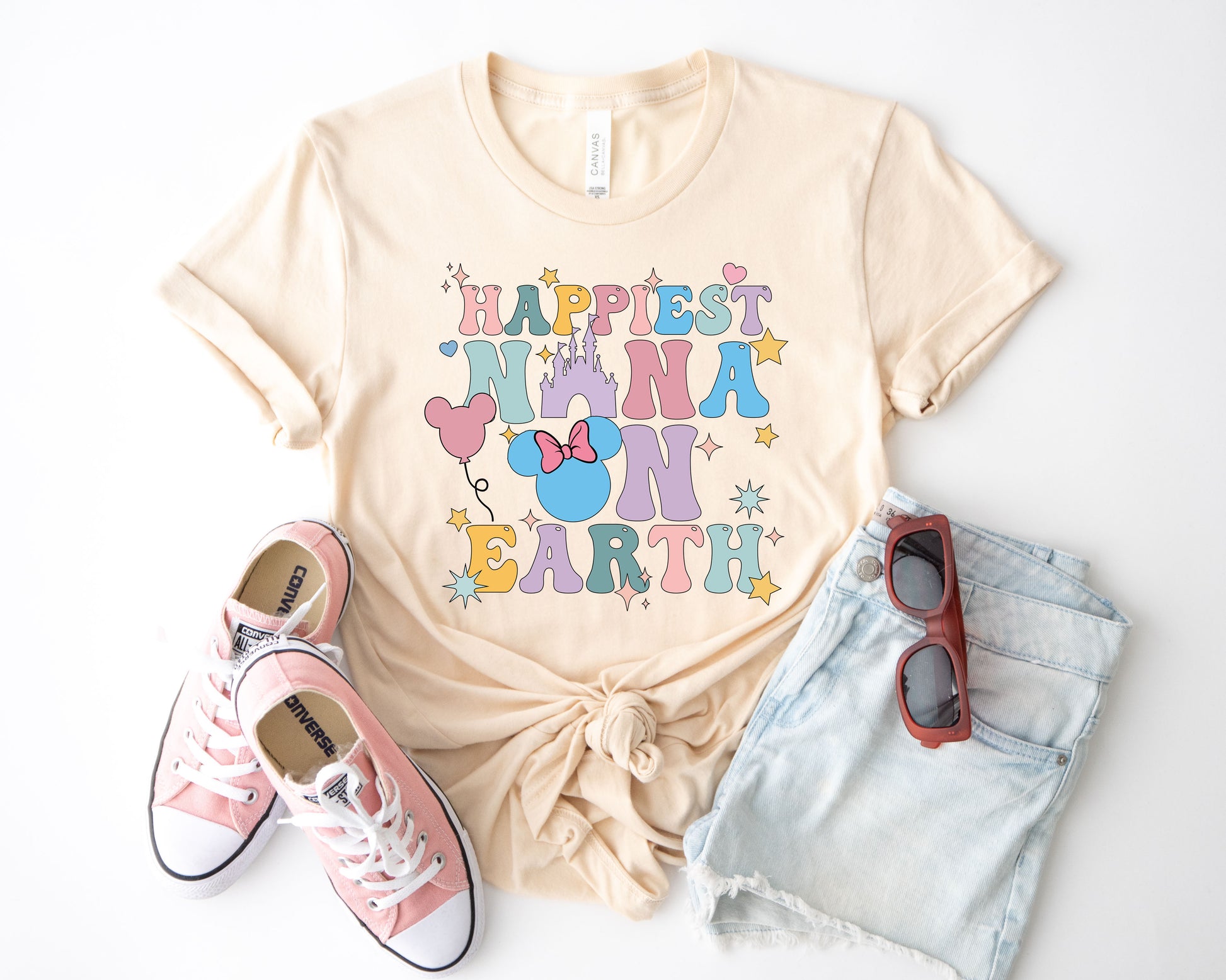 Nana T-Shirts, Nana Shirt Ideas, Happiest Grandma on Earth-newamarketing