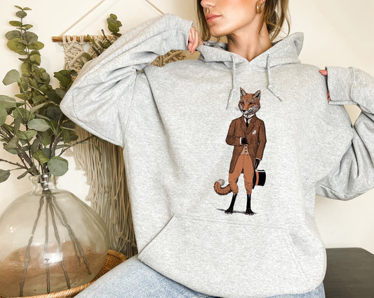 Fox Sweatshirt, Hoodies with Animals, Fox Sweatshirt Womens-newamarketing