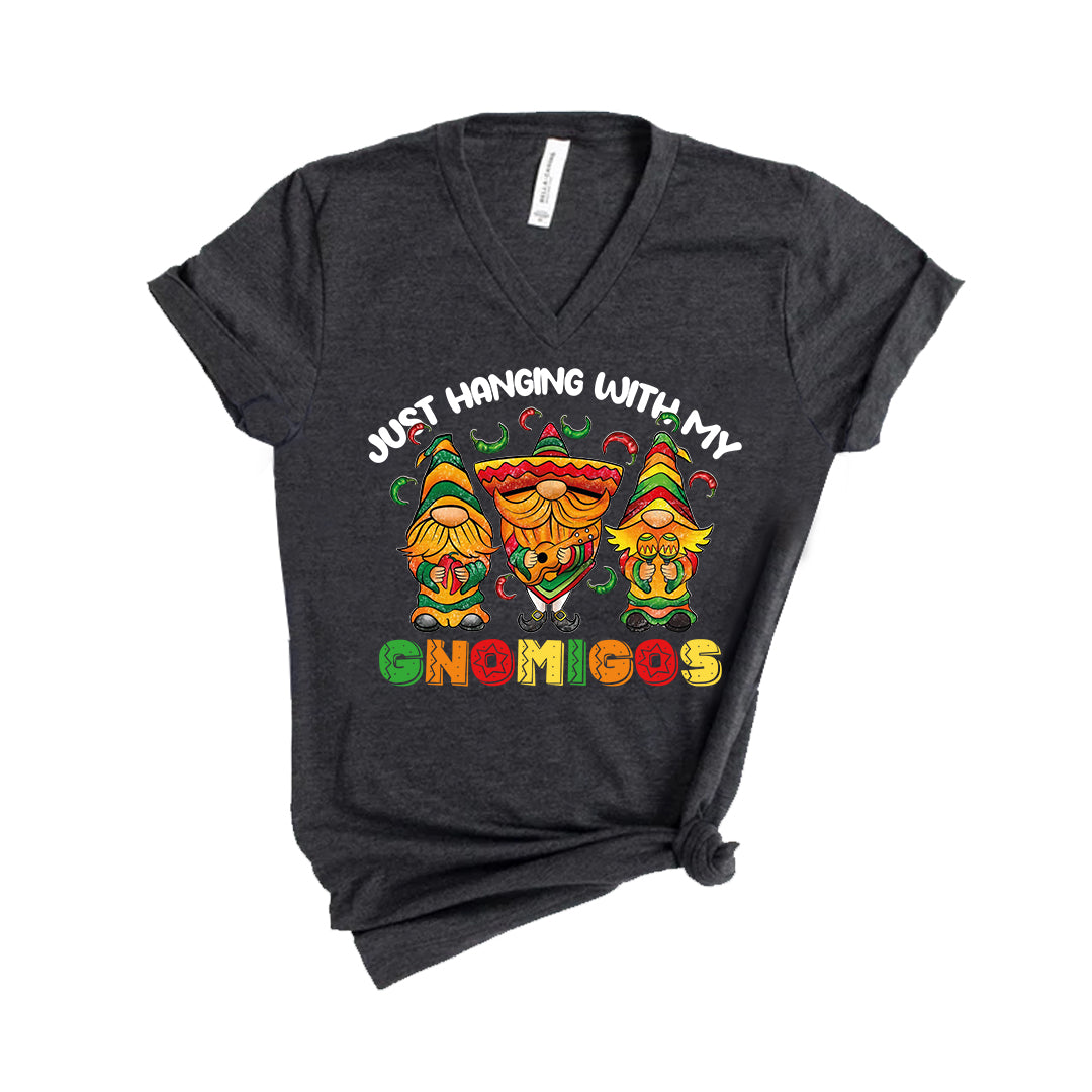 Gnomes Shirts, Funny Mexican Shirts, Hanging with My Gnomies Shirt-newamarketing