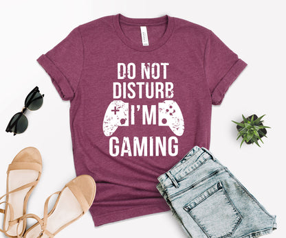 Do Not Disturb T-Shirt, Video Games T-Shirt, Retro Gaming Shirt-newamarketing