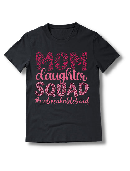 Mom Daughter Squad Shirt, Unbreakable Bond Shirt, Comfort Colors Tee-newamarketing