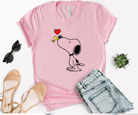 Snoopy Valentine T-Shirt, Valentine Snoopy, Snoopy T-Shirt - newamarketing