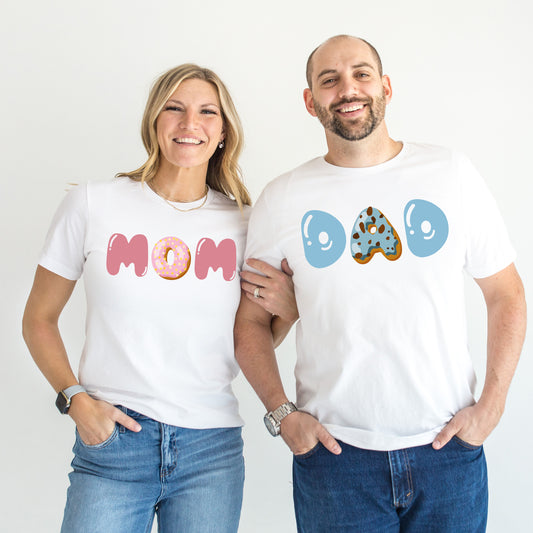Mom and Dad Shirt, Donut Shirt, Funny Donut Shirts-newamarketing