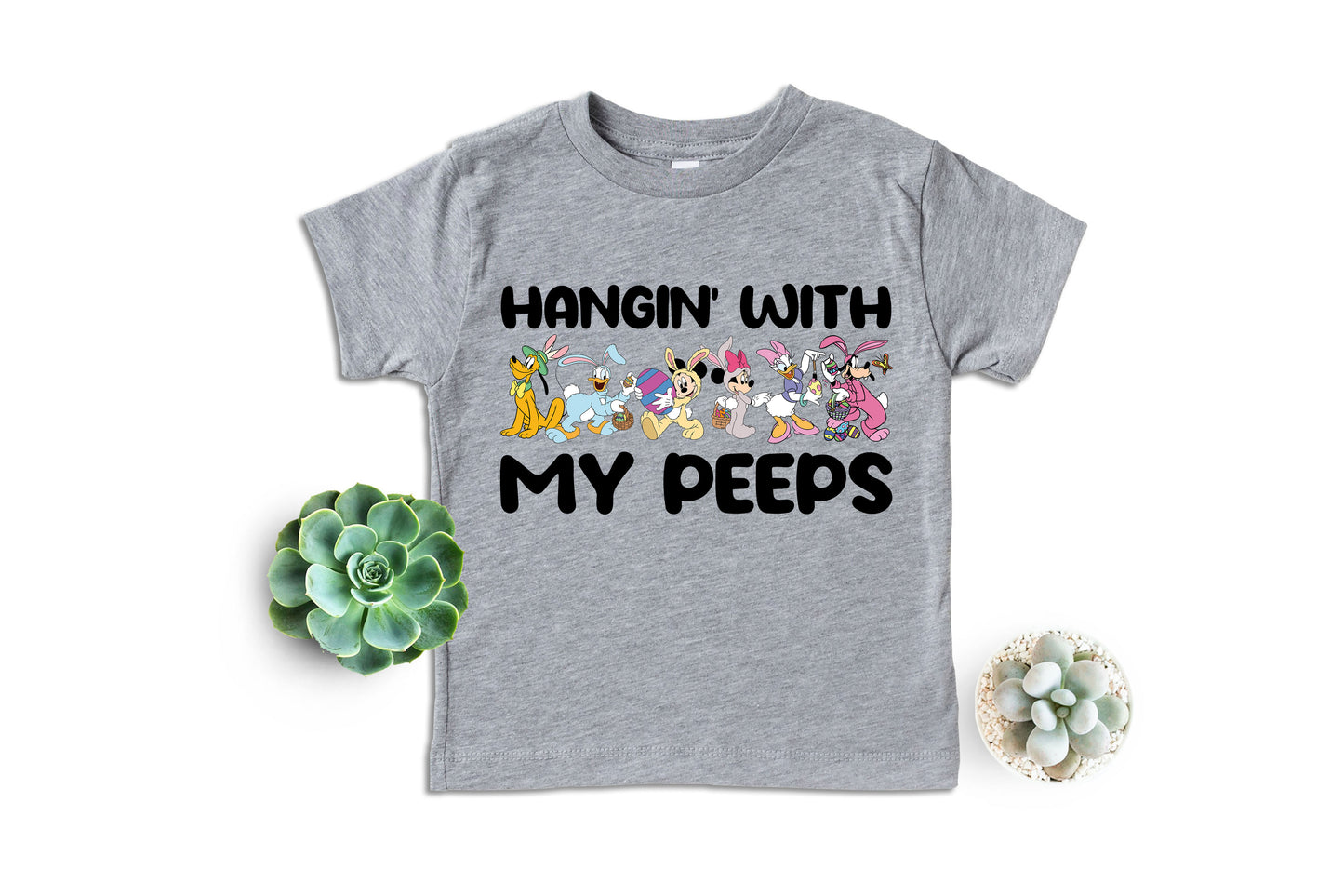 Hangin' With My Peeps Shirt, Disney Easter T-Shirts, Happy Easter Disney-newamarketing