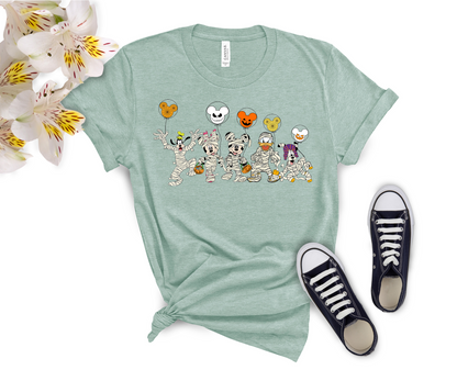 Mickey and Friends Halloween Shirt, Disney Family Matching T-Shirts