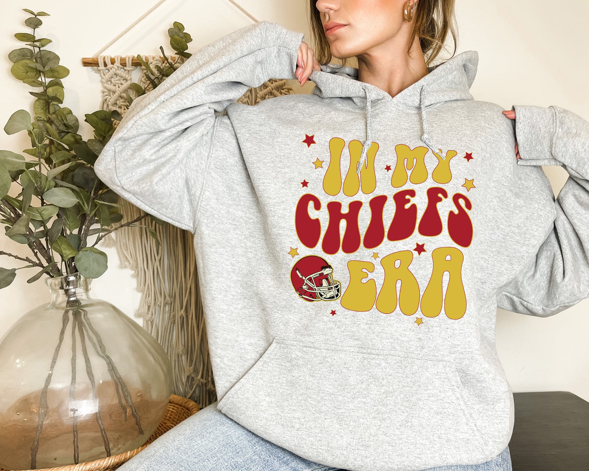 In My Chiefs Era Sweatshirt, Kansas City Chiefs Crewneck, Kelce Sweatshirt-newamarketing