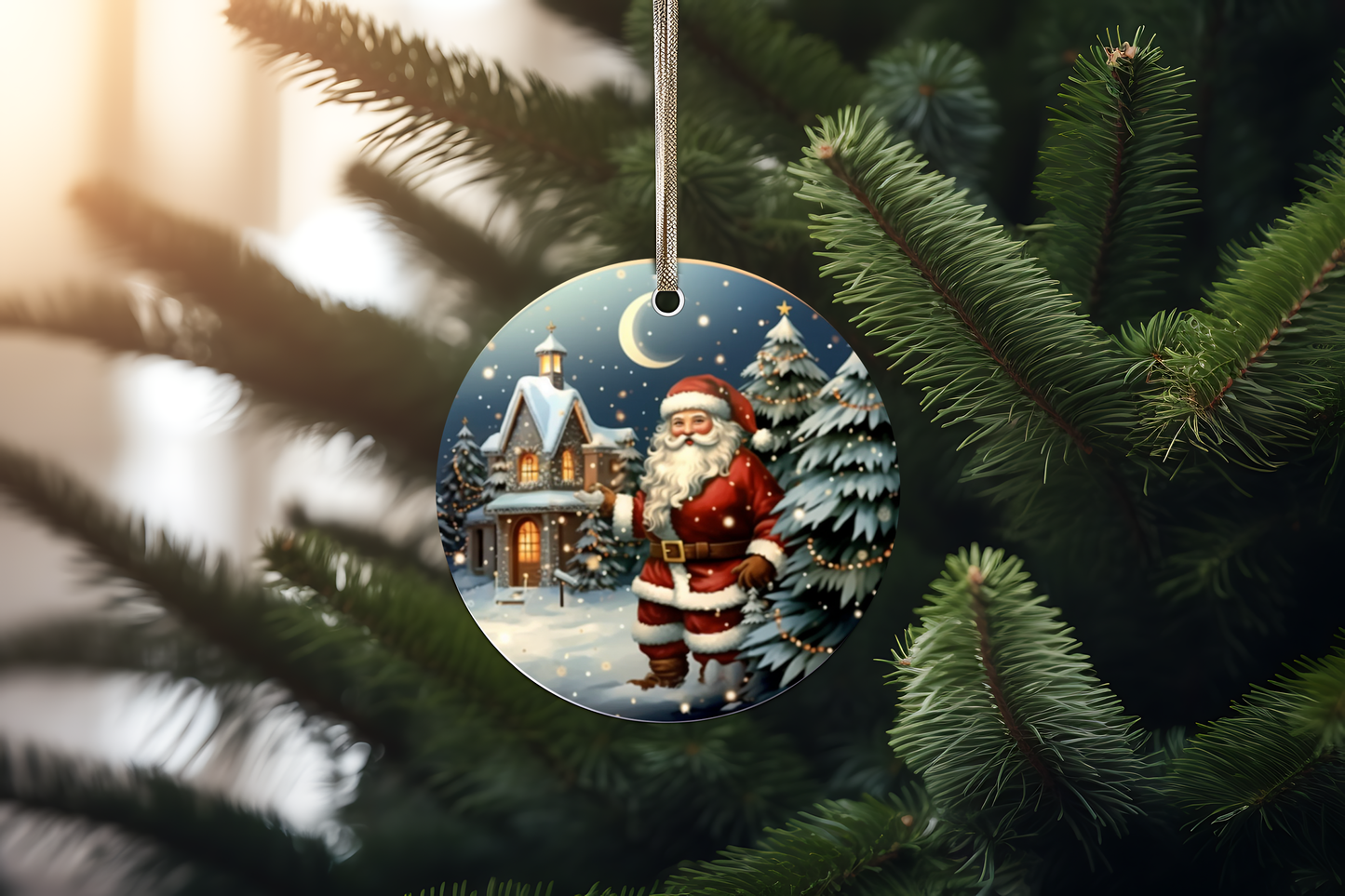 Cute Santa Claus Christmas Ornaments, Christmas Decorations