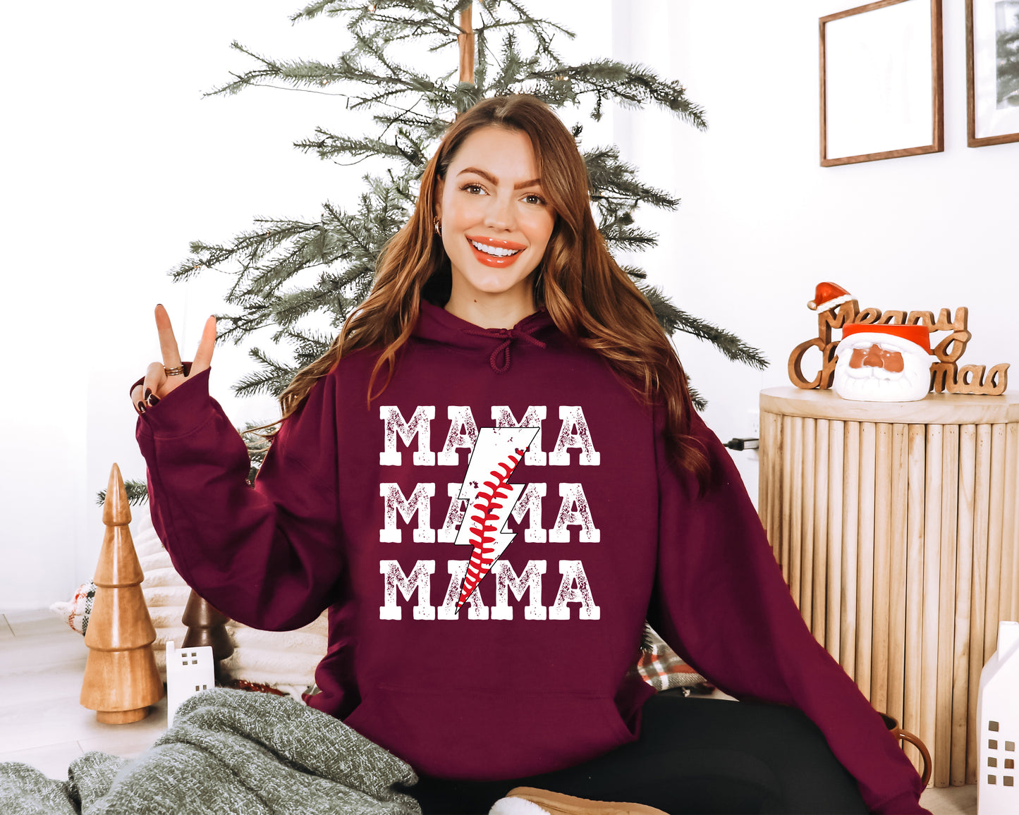 Custom Baseball Mama Sweatshirt, Custom Baseball Hoodie, Baseball Mom Sweatshirt-newamarketing