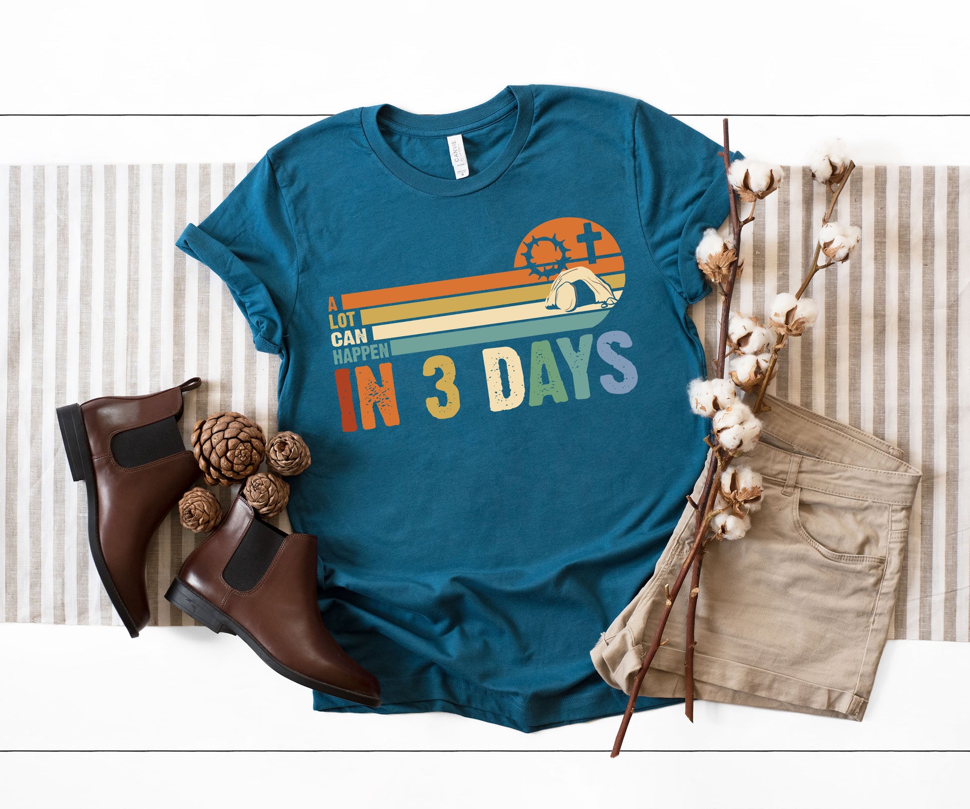 A Lot Can Happen In 3 Days Shirt, Happy Easter Shirt, In 3 Days Shirt-newamarketing
