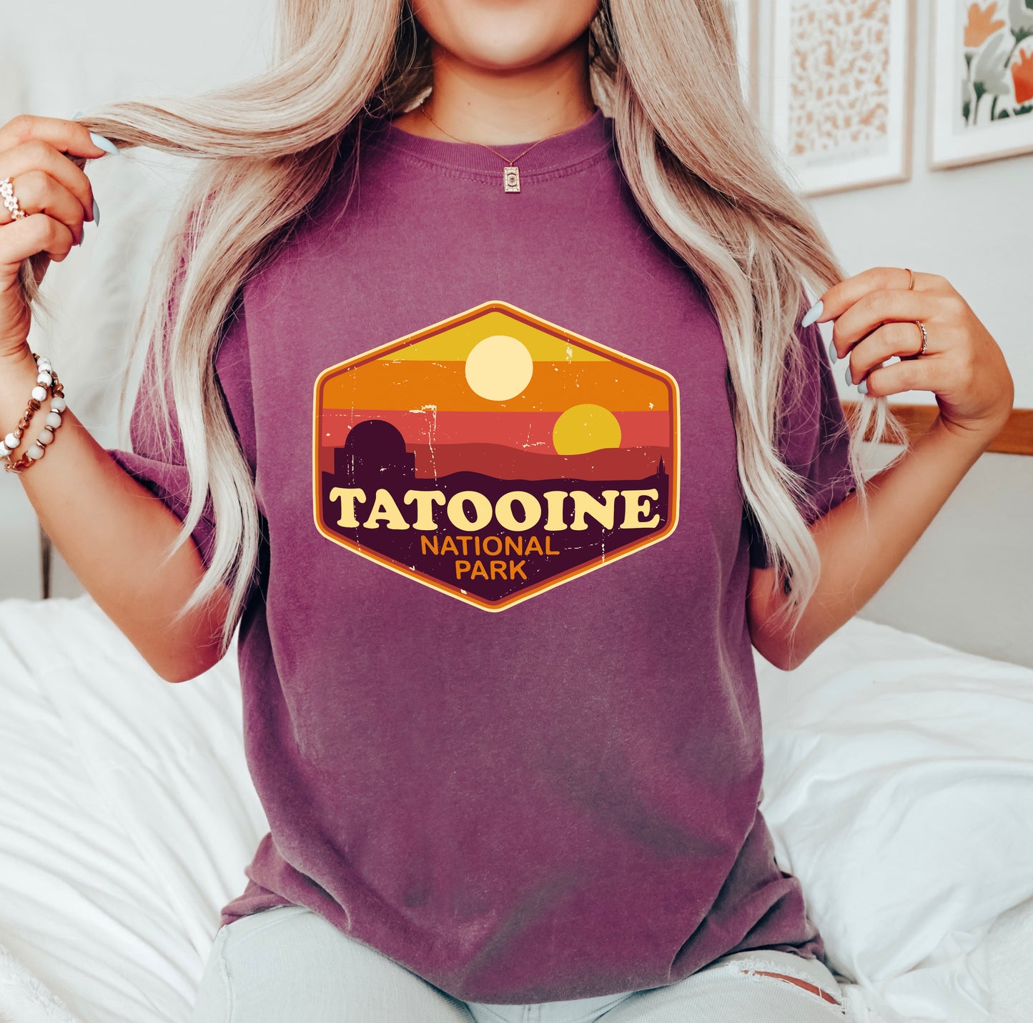 Comfort Color T-Shirts, Tatooine National Park Shirt, Camping Shirt Media-newamarketing