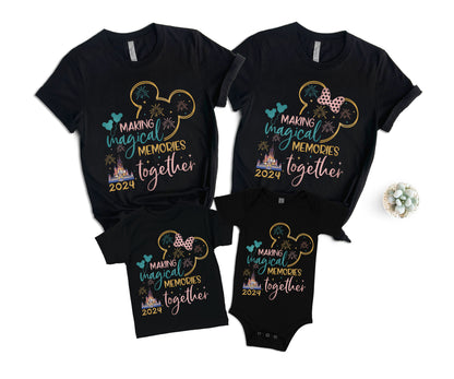 Making Memories Shirts, Disney Magic Kingdom Shirts, Disney Matching Family Shirts-newamarketing