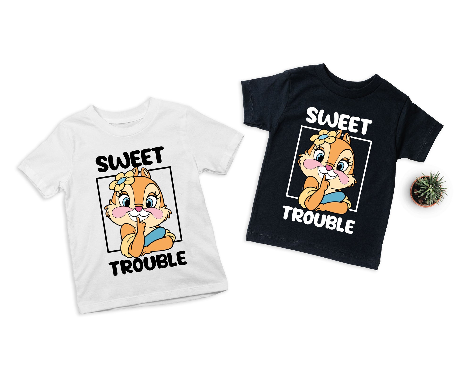 Sweet Trouble Shirts, Double Trouble Shirts, Disney Chip And Dale Shirts-newamarketing