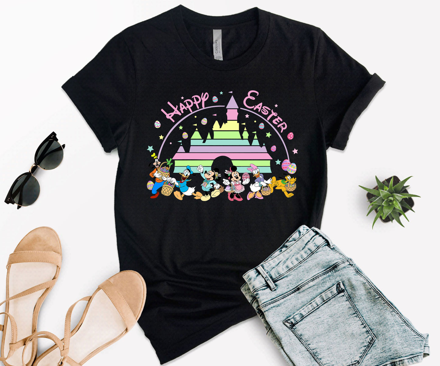 Easter Disney Shirts, Mickey Mouse Easter Shirt, Disney Easter Characters-newamarketing