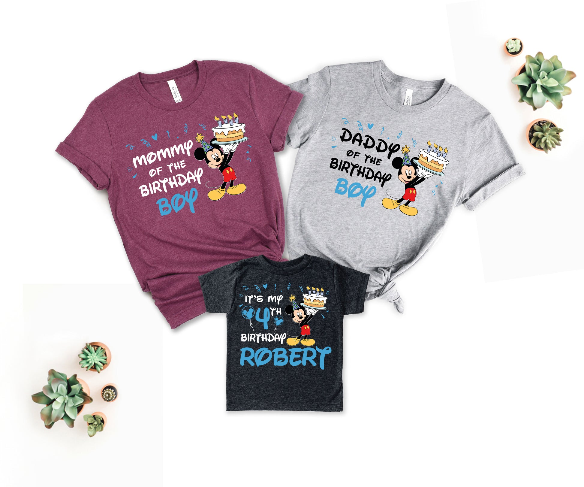 Disney Birthday Shirts, Family Disney Birthday Shirts, Disney Custom Shirts-newamarketing