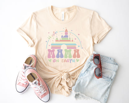 Happiest Mama on Earth Shirt, Mama Shirts Ideas, Happy Mama Shirt-newamarketing