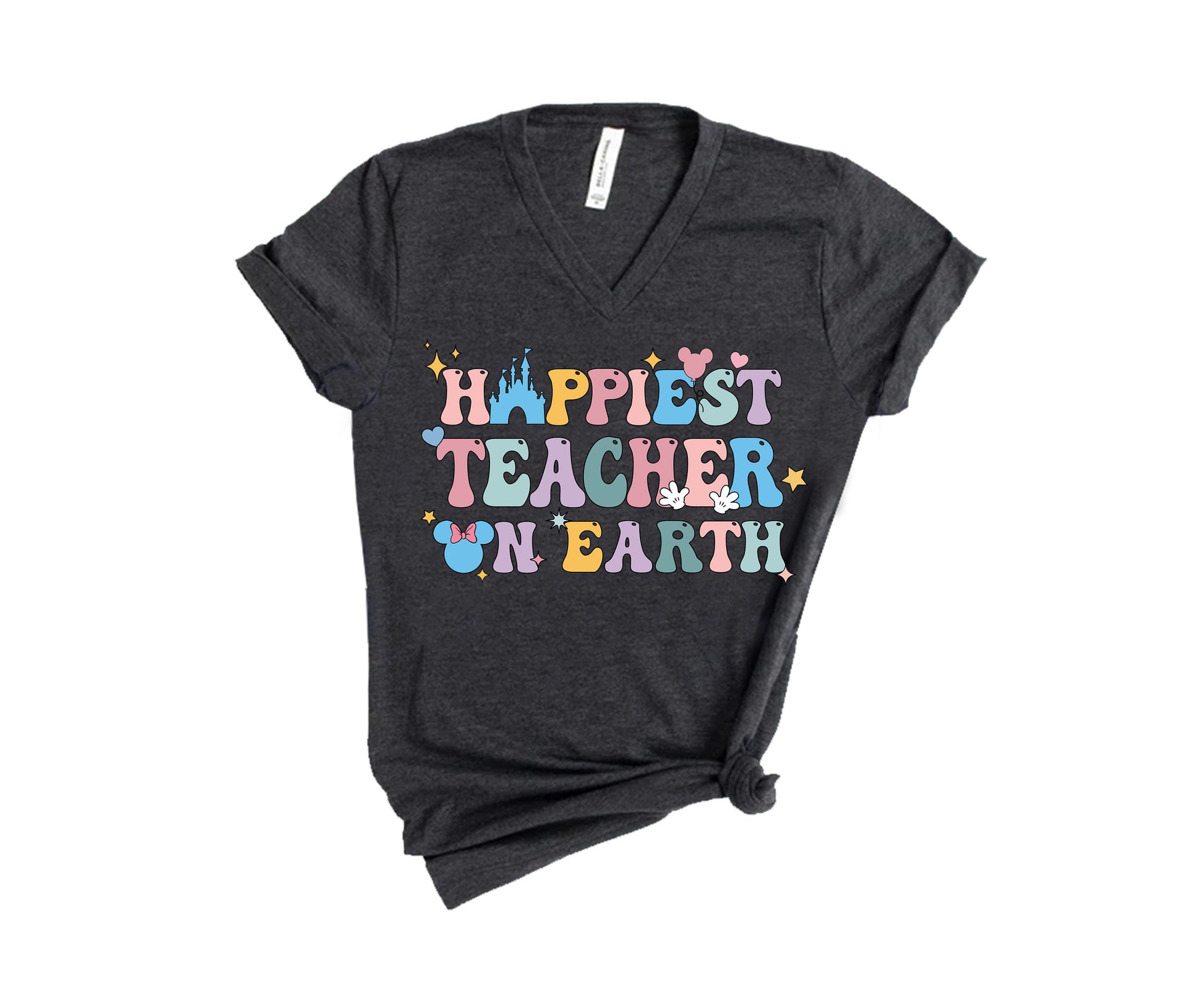 Happiest Teacher on Earth Shirt, Disney Gift for Teacher, Teacher Disney Shirt-newamarketing