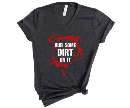 Baseball Shirt For Mom, Rub Some Dirt On It Baseball Shirt, Baseball Mom Tee-newamarketing