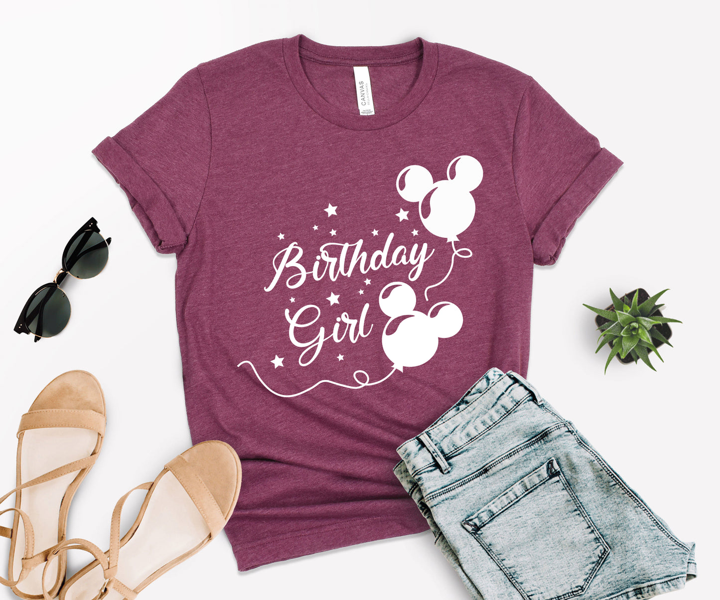 Birthday Disney Shirt, Mickey Birthday Shirt, Birthday Gi̇rl Shirt-newamarketing