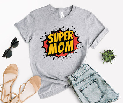 Supermom Shirt, Supermom T-Shirt, Super Hero Mom Shirt, Best Mom Day Gift-newamarketing