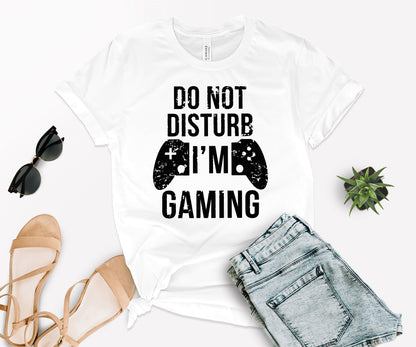 Do Not Disturb T-Shirt, Video Games T-Shirt, Retro Gaming Shirt-newamarketing