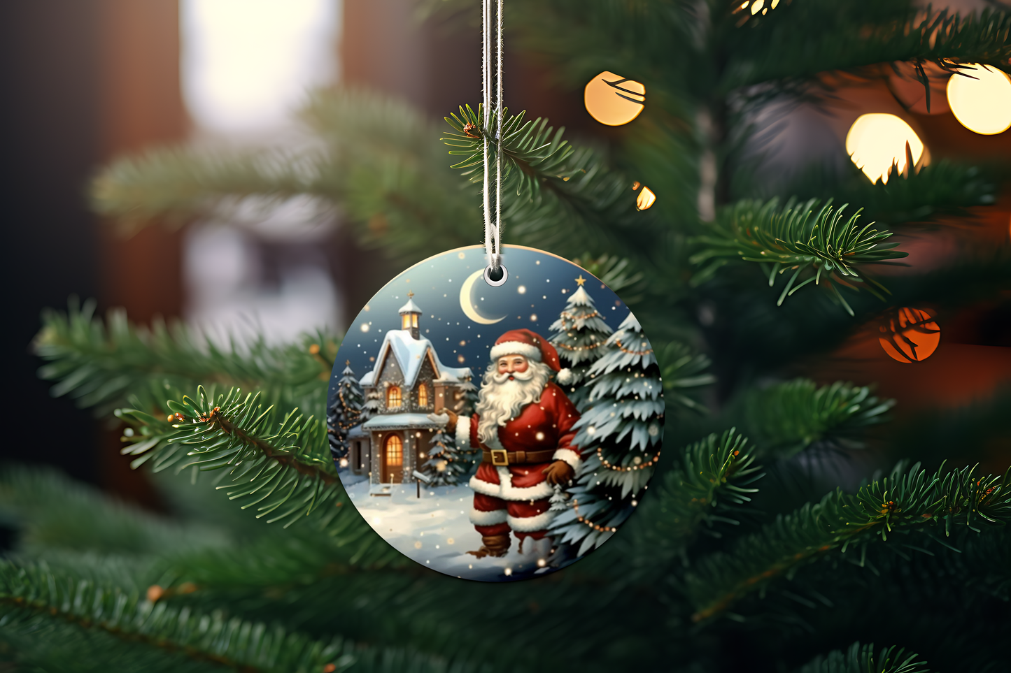 Cute Santa Claus Christmas Ornaments, Christmas Decorations