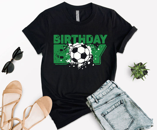 Soccer Birthday Shirt, Soccer Ball Shirt, Birthday Soccer Shirt