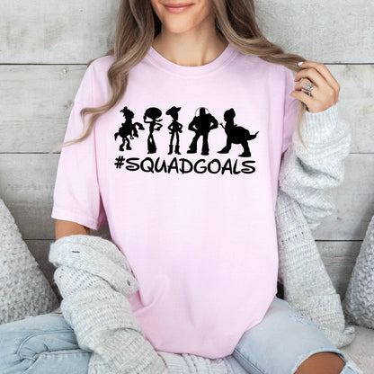 Comfort Color T-Shirt, Disney Squad Shirt, Squad Goals Shirt-newamarketing