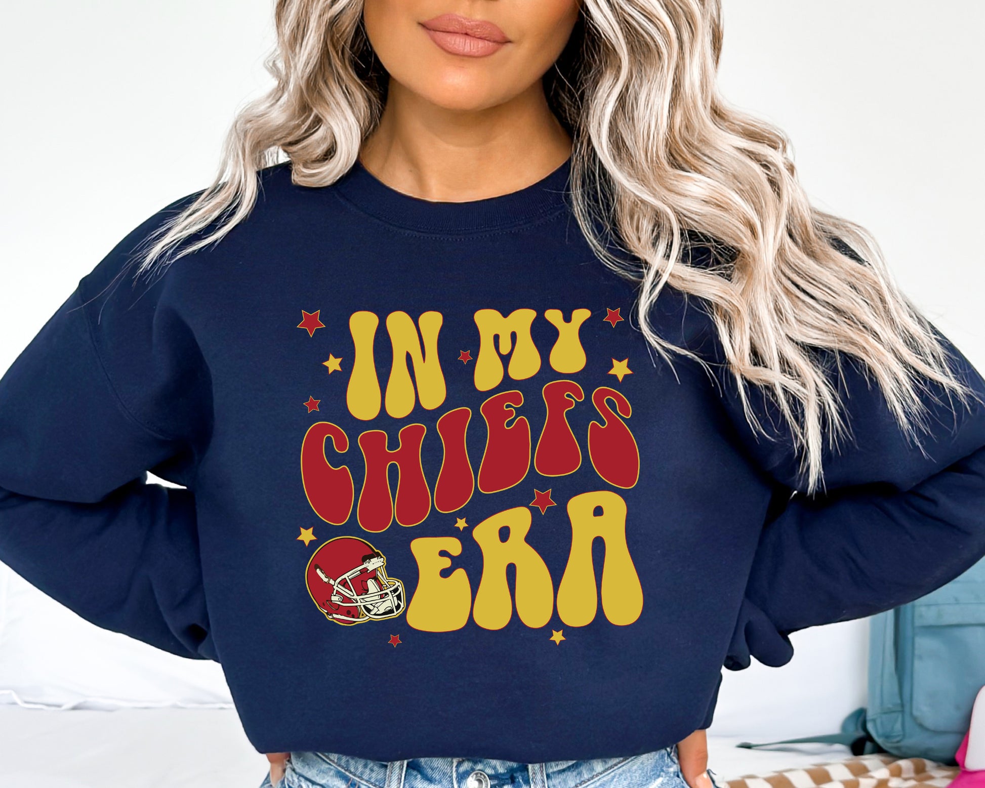 In My Chiefs Era Sweatshirt, Kansas City Chiefs Crewneck, Kelce Sweatshirt-newamarketing