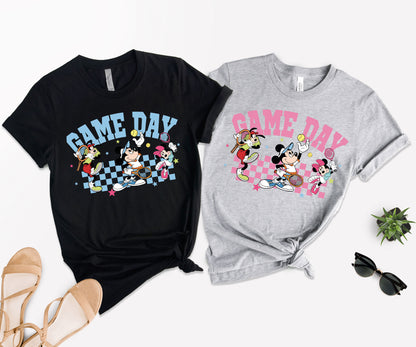 Baseball Disney Shirts, Baseball Game Day Shirts, Mickey Baseball Shirt-newamarketing