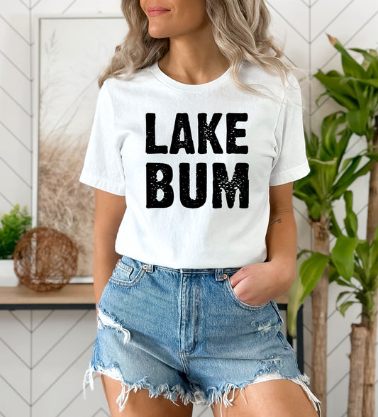 Lake Bum Shirt, Boating Shirt, Lake T-Shirts-newamarketing