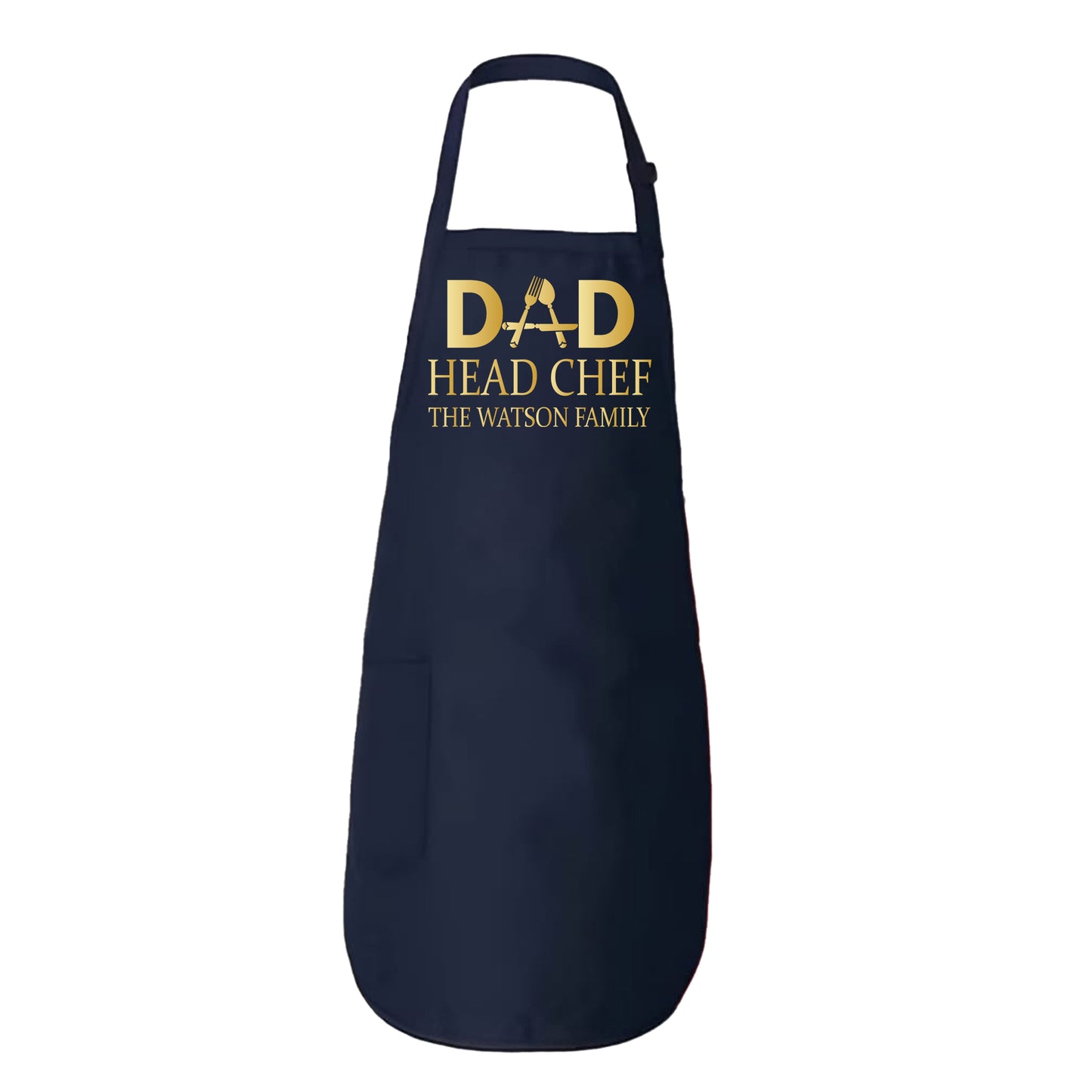 Personalized Aprons for Family, Head Chef Apron, Custom Kitchen Apron-newamarketing