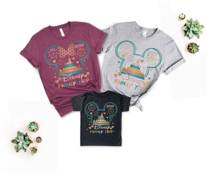 Disney Family Trip T-shirts, Disney Family Matching Shirts, 2024 Disney Shirts-newamarketing