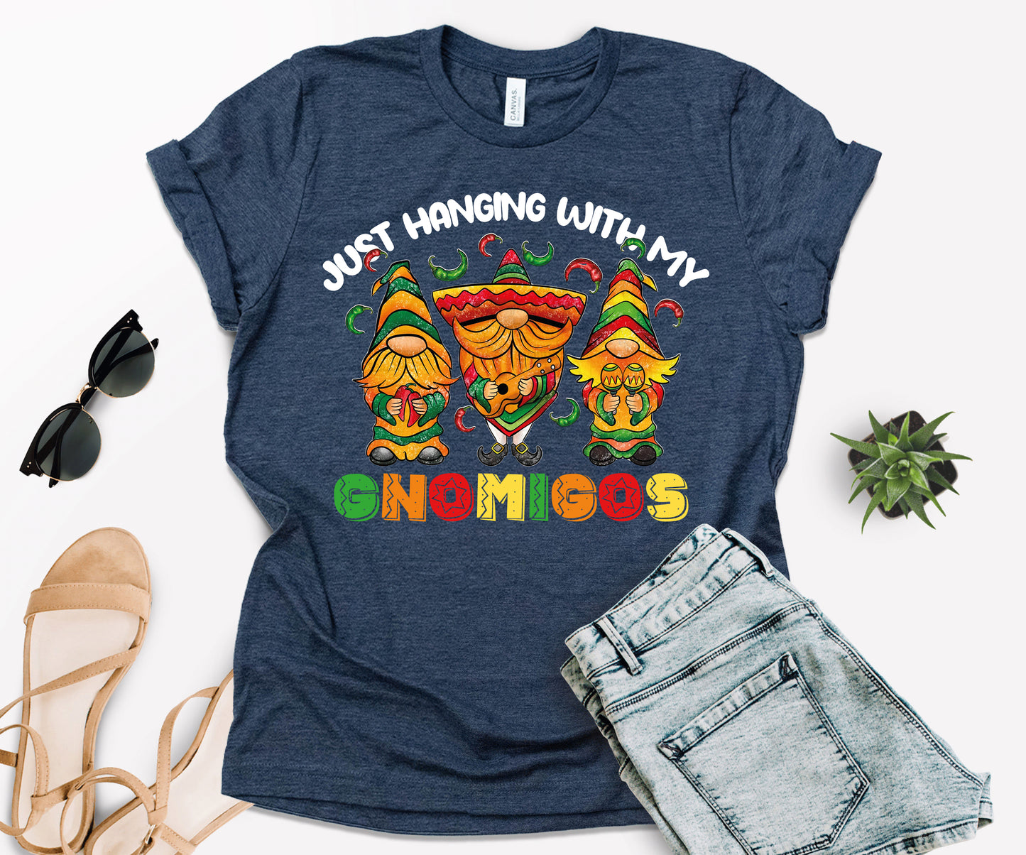 Gnomes Shirts, Funny Mexican Shirts, Hanging with My Gnomies Shirt-newamarketing