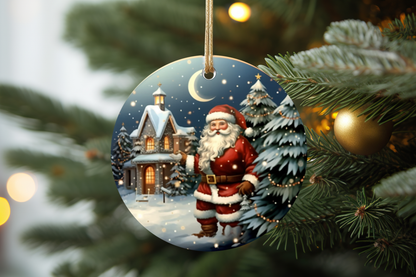 Cute Santa Claus Christmas Ornaments, Christmas Decorations