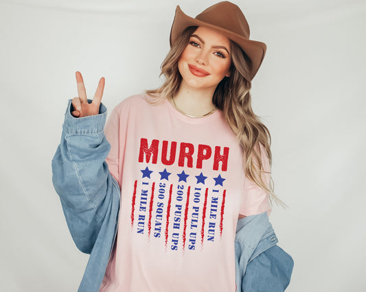 Murph Challenge Shirt, Memorial Day Shirt, American Patriot Shirt-newamarketing