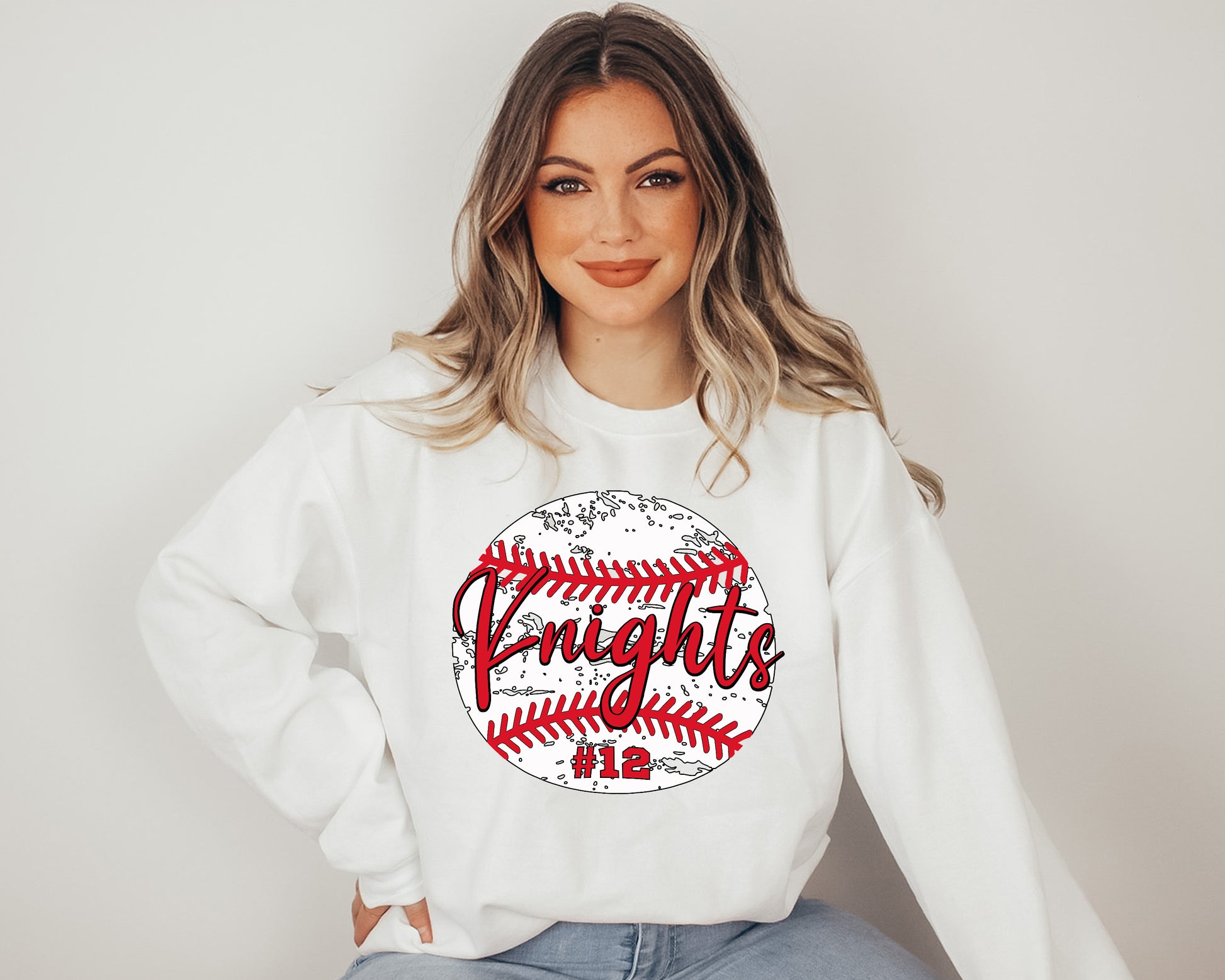 Custom Softball Hoodie, Personalized Baseball Sweatshirt, Vintage Baseball Sweaters-newamarketing