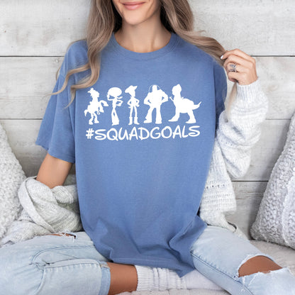 Comfort Color T-Shirt, Disney Squad Shirt, Squad Goals Shirt-newamarketing