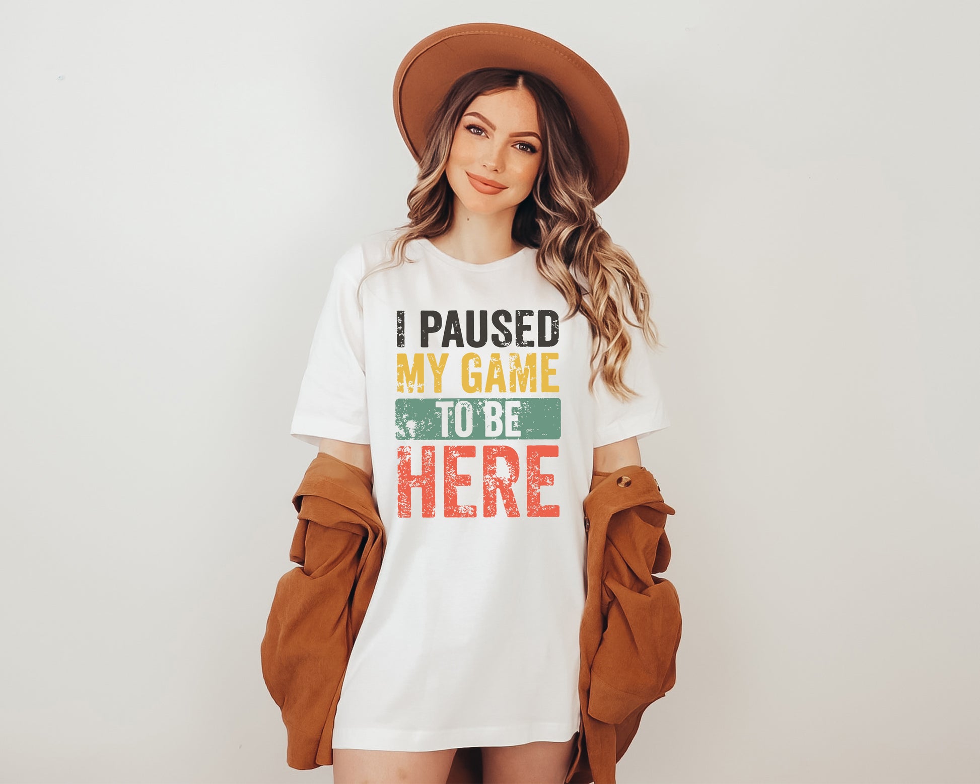 I Paused My Game To Be Here T-Shirt, Gamer Shirt, Funny Gaming Shirt-newamarketing