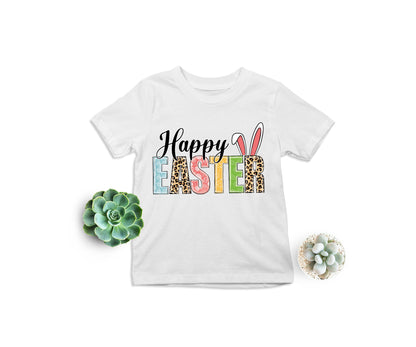 Happy Bunny Shirts, Happy Easter T-Shirt, Leopard Bunny Shirt-newamarketing