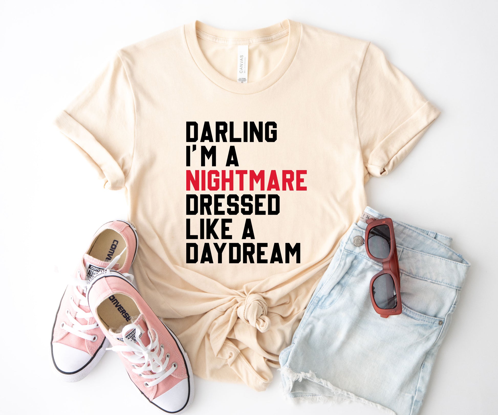 Darling I’m a Nightmare Dressed Like a Daydream Shirt, Taylor Swift Shirt-newamarketing