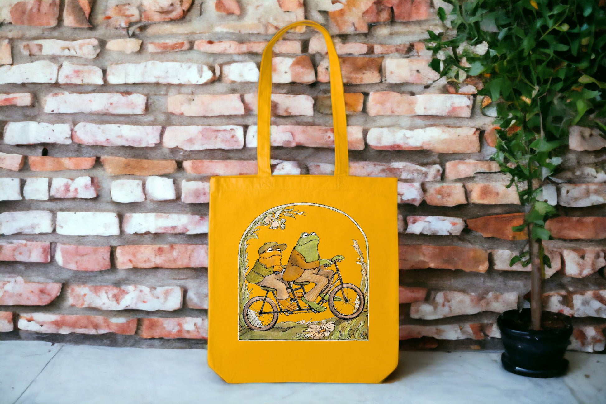 Frog And Toad Tote Bag, Book Lovers Gift, Gift For Reader-newamarketing