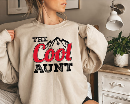 The Cool Aunt Sweatshirt, Cool Aunt Hoodie, Cool Aunt Club-newamarketing